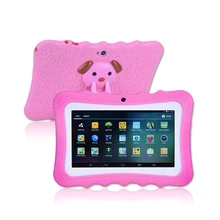 2021 New Kids Tablet 7 Inch Tablet 512MB RAM 8GB ROM Quad Core Android 4.4 IPS 1024*600 Children Tablet Support Google Player