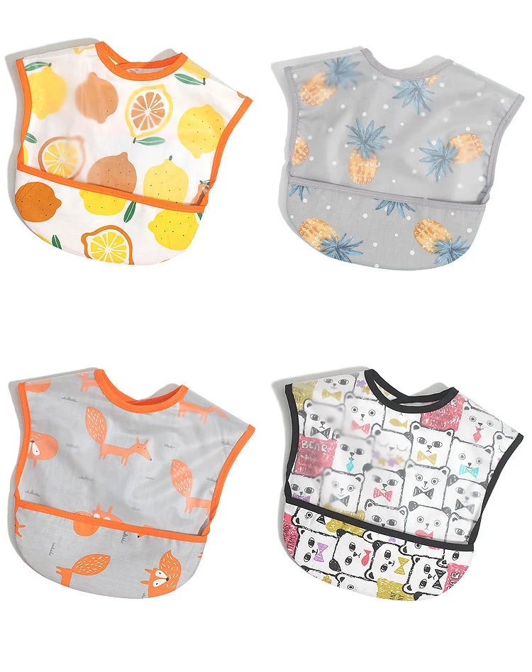 Нагрудники-банданы симпатичные Мультяшные детские нагрудники