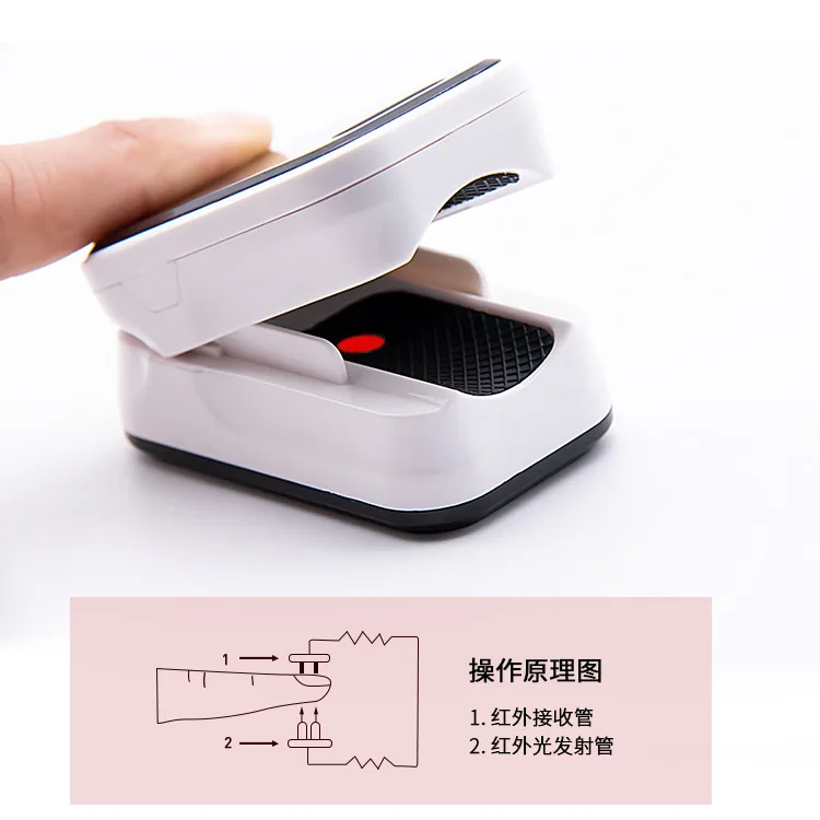 Измеритель уровня кислорода в крови пальцевой Пульсоксиметр кислородный