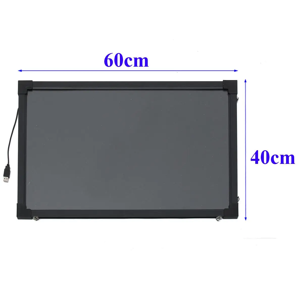 size 40x60cm 60/30 см неоновая светодиодная монтажная панель стираемый светодиодный меню Сообщений мигающая светящаяся рекламная панель пишущий знак доска+ 8 хайлайтер - Мощность в ваттах: size 40x60cm