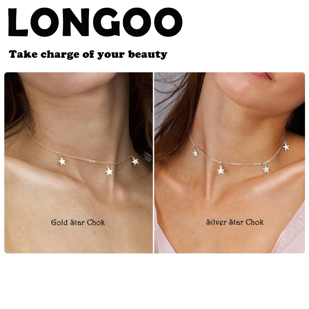 Звезда колье ожерелье Золото Серебро бренди мелвиль изысканные украшения