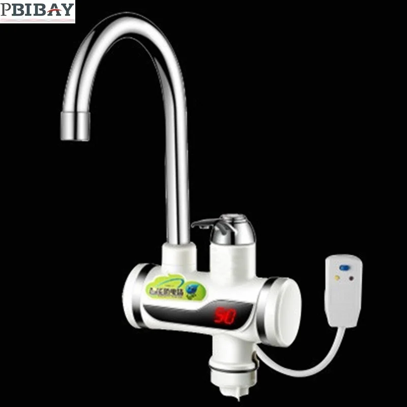 BDP3000W-5, Заземление защита от утечки, нагреватель, цифровой дисплей, проточный Электрический кран, кран водонагреватель, Электрический водопроводный кран - Цвет: under inflow