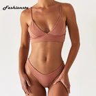 Летний купальный костюм Fashionsta, сексуальные бикини, купальный костюм из двух предметов, женское нижнее белье, купальный костюм для женщин, купальный костюм, новинка 2021