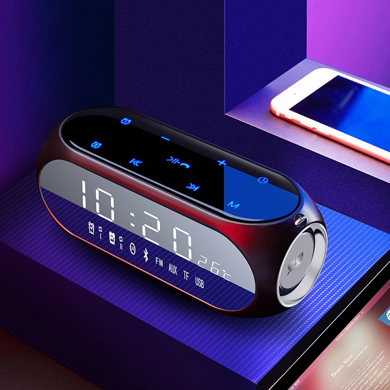 Стерео Беспроводная Bluetooth Колонка 10 Вт маленький портативный домашний