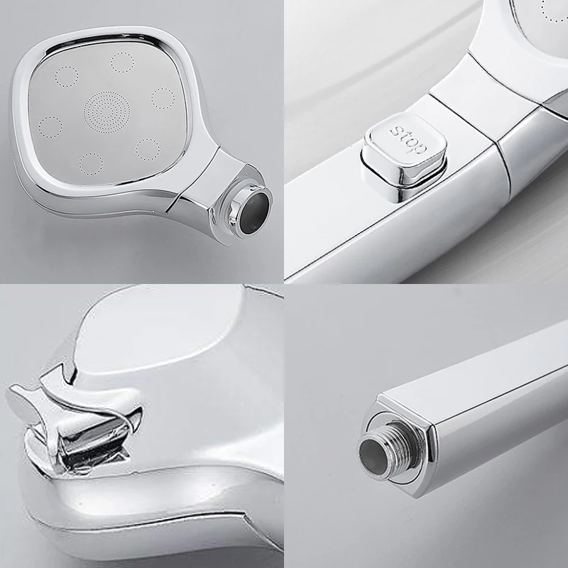 Насадка для душа MOLI многоцветная с 4 режимами подачи воды | Строительство и ремонт