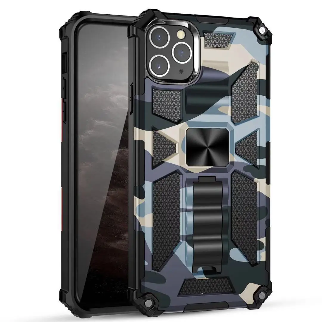 Чехол Funda для iPhone 12 Pro Max 11 XS X XR 6 7 8 Plus SE 2020 защитный чехол Камуфляжный чехол|Бамперы|