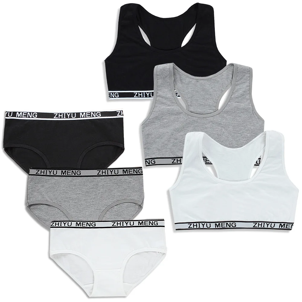Одежда для подростков комплекты Спортивное нижнее белье Спортивный бюстгальтер