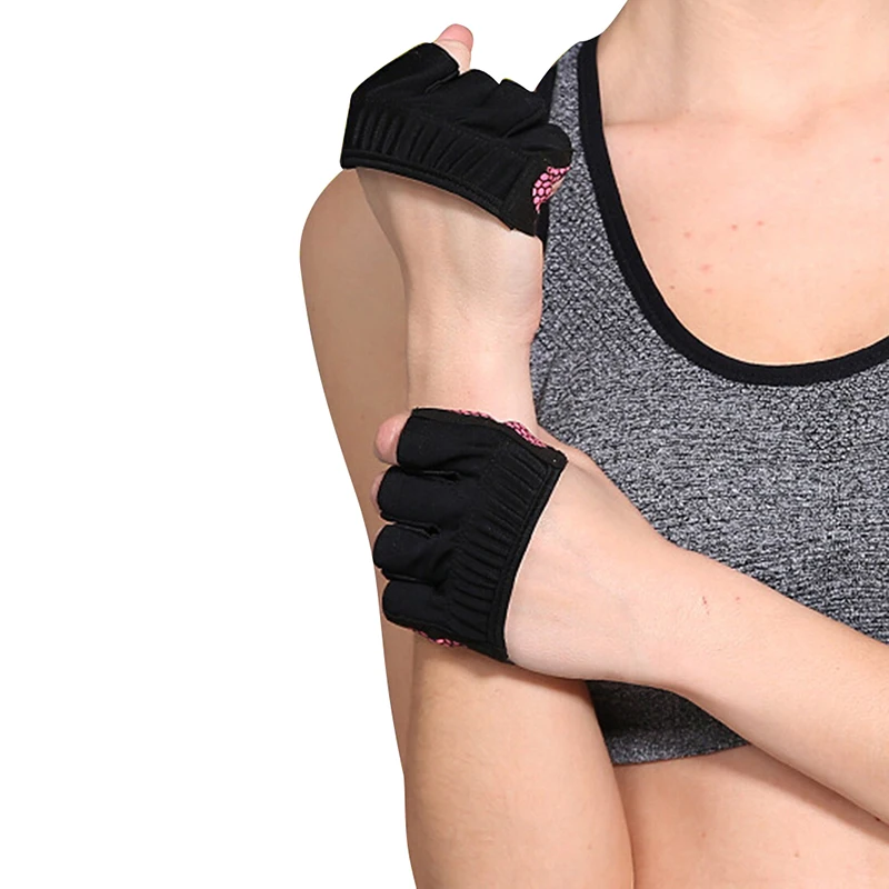 Нескользящие мужские и женские перчатки для спортзала йоги дышащие бодибилдинга