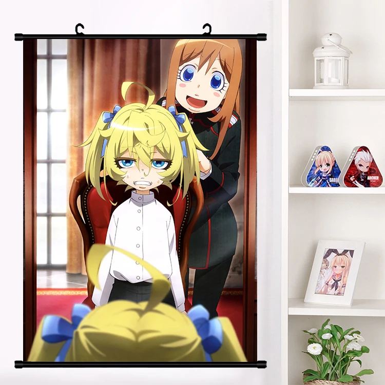 Аниме Youjo Senki Saga of Tanya the Evil Tanya Degurechaff настенный плакат с прокручивающейся стенкой Otaku коллекция домашнего декора
