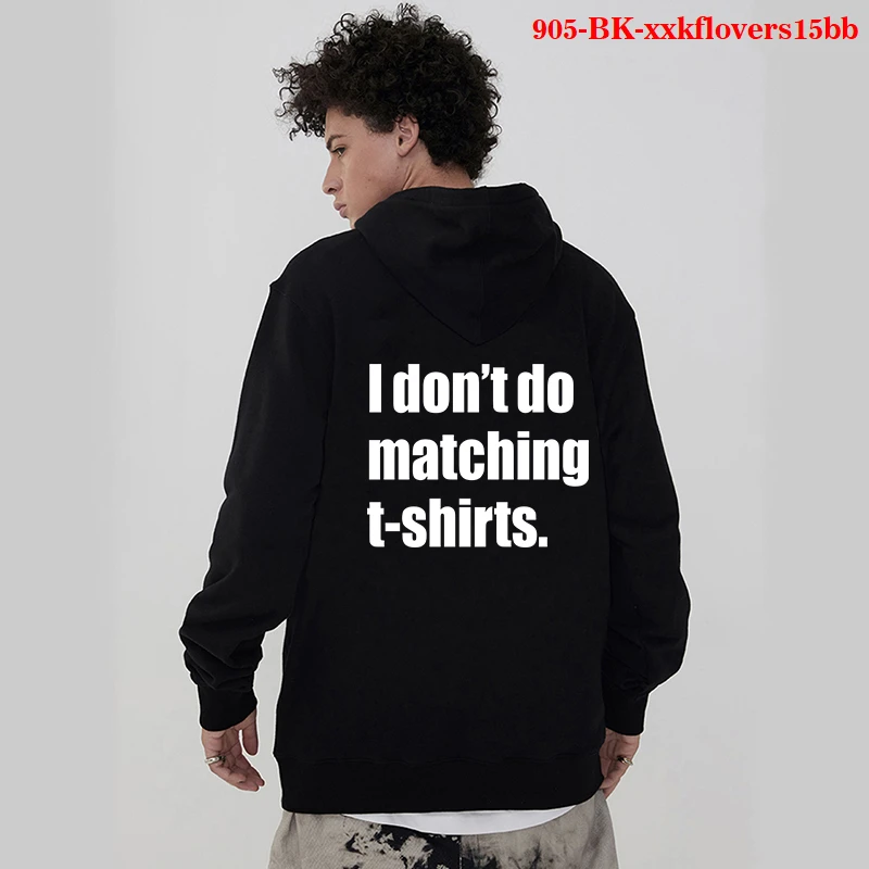 Funny Couples Matching Letter Printing Sweatshirt Women Sweetshirts Gothic Couple Clothes Woman Hoody Spring Winter Fashion Tops