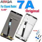ЖК-дисплей 100% ''для Xiaomi Redmi 7A, оригинальный дисплей с сенсорной панелью и дигитайзером в сборе, стеклянный сенсорный экран, детали