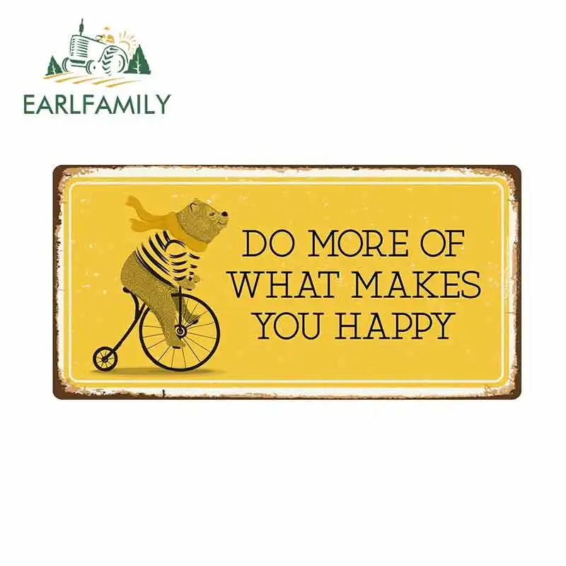 EARLFAMILY 13 см x 6,5 см для более чем того, что делает вас счастливым знаком, веселая модель, грузовик, фургон, 3D JDM, автомобиль, аниме, комикс EARLFAMILY 13 см x 6,5 см для более чем того, что делает вас счастливым знаком, веселая модель, грузовик, фургон, 3D JDM, автомобиль, аниме, комикс