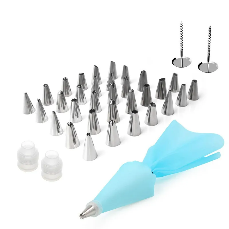 38-шт. Украшения торта наборы насадок из нержавеющей стали принадлежности для