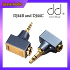 Адаптер для наушников DD ddHiFi DJ44C DJ44B Mark II Female 4,4 мм до 2,5 мм 3,5 мм