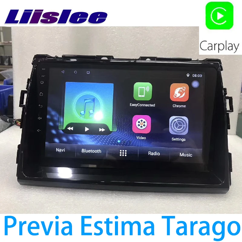 Автомагнитола LiisLee с GPS стерео для Toyota Previa Tarago Estima Aeras 2006 ~ 2015 навигация в