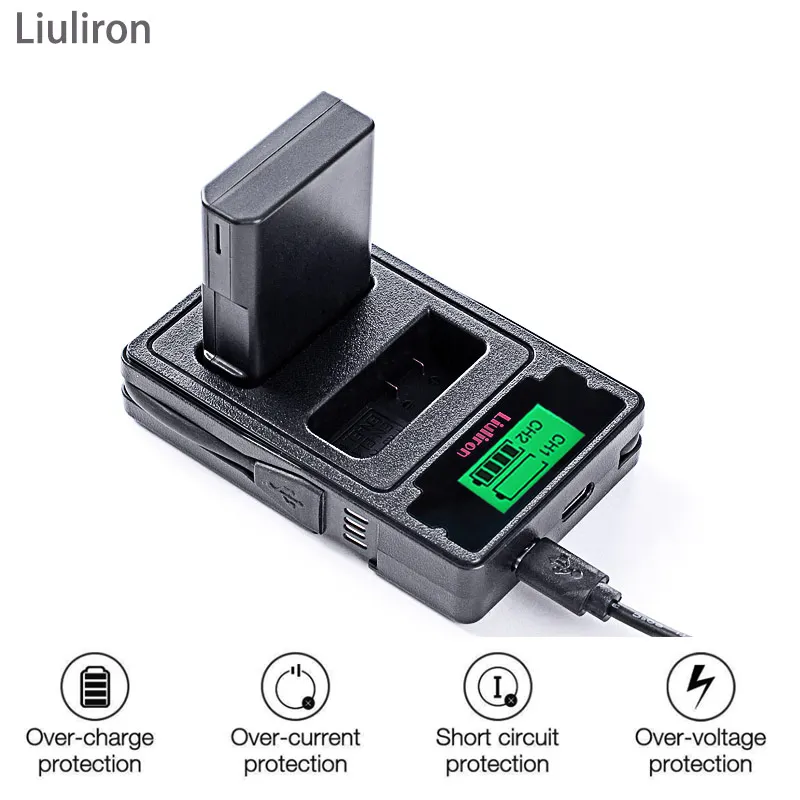EN-EL14 EN-EL14a ENEL14 RU EL14 EL14a ENEL14A Батарея+ ЖК-дисплей USB Dual Зарядное устройство для Nikon D3100 D3200 D3300 D5100 D5200 D5300 P7000