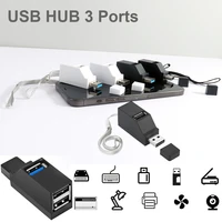 usb 3 0 hub 3 ports multi port multiple connector adapter data transfer high speed splitter extend dock expander pc accessories