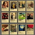 Постер классического фильма ТВ-шоу аниме Убить БиллаКриминальное Чтениеофисэт Ретро постеры и принты картина Наклейка на стену