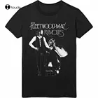 Мужская футболка Fleetwood Mac, Официальная Лицензированная черная футболка рок-группы с изображением букв