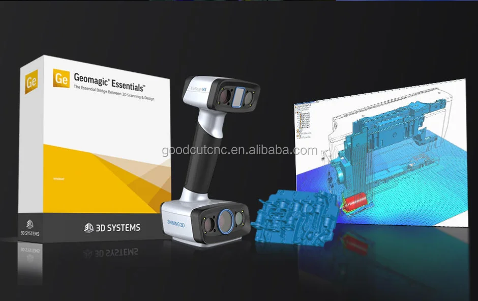 

Einscan HX handheld 3d laser scanner with high speed