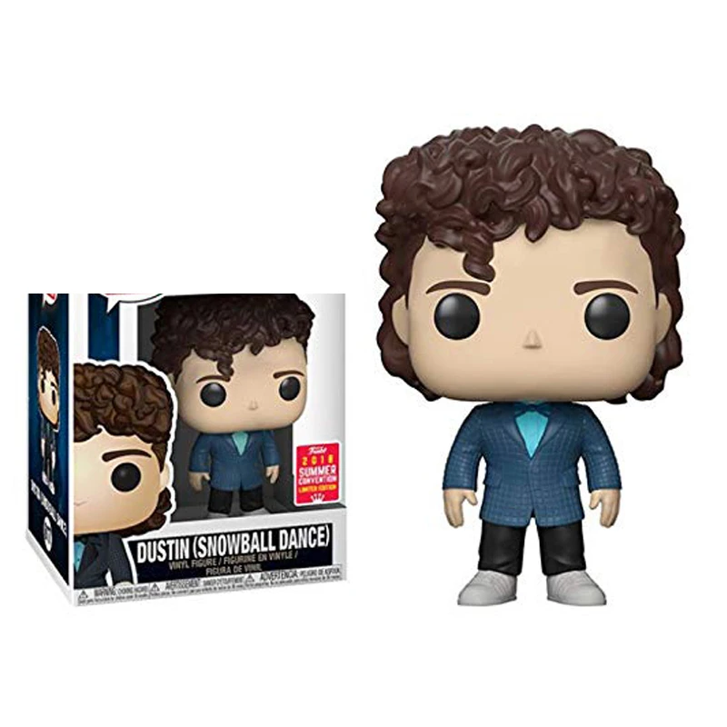 FUNKO очень странные дела Дастин Дротика снежбол танец Стив виниловые экшн фигурки