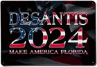 EVISUK Америка, Флорида, Трамп, Десантис 2024, выбор, металлический знак, Настенный декор, нержавеющий Алюминий для дома, кухни, бара, комнаты
