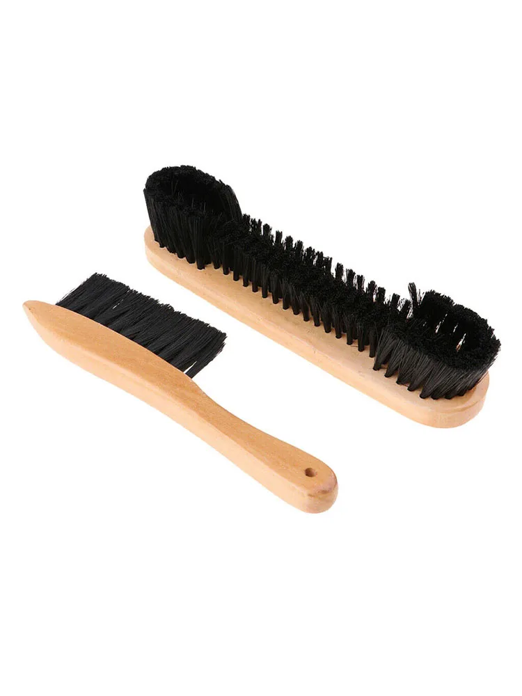 2 шт бассейн снукер кисть для бильярдного стола конского волоса деревянная ручка