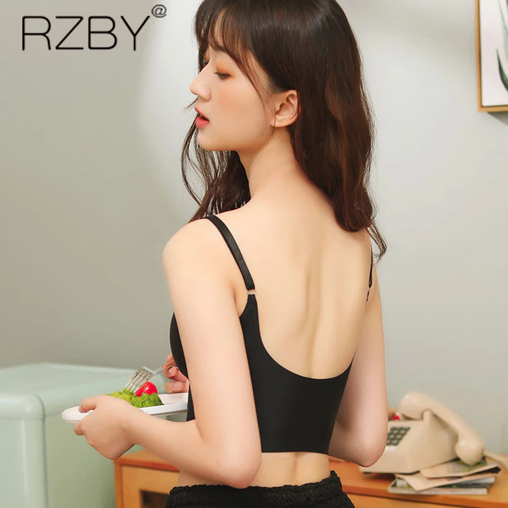 

summer women ice silk traceless sling vest soft body corset top lady intimates waist trainer sports base tank top clothes JX187