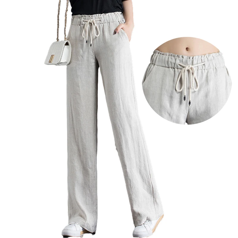 Спортивные штаны для женщин мешковатые корейский стиль высокая талия Джоггеры