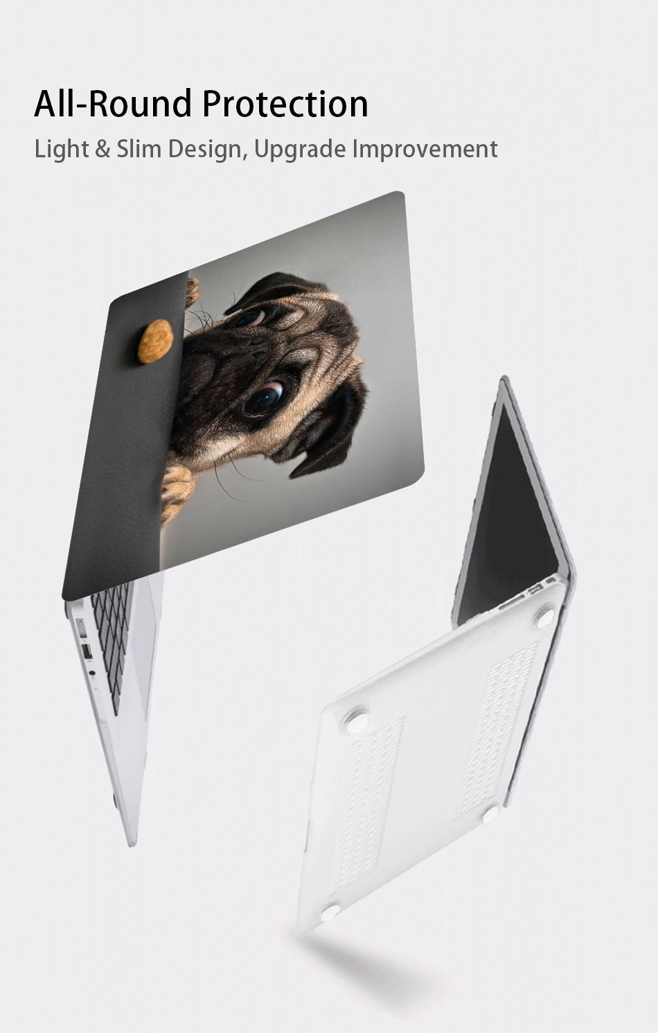 MTT чехол с милым котом и собакой для Macbook Air 11 13 Pro retina 13 15 с сенсорной панелью для mac book 12 дюймов Сумка для ноутбука с животными