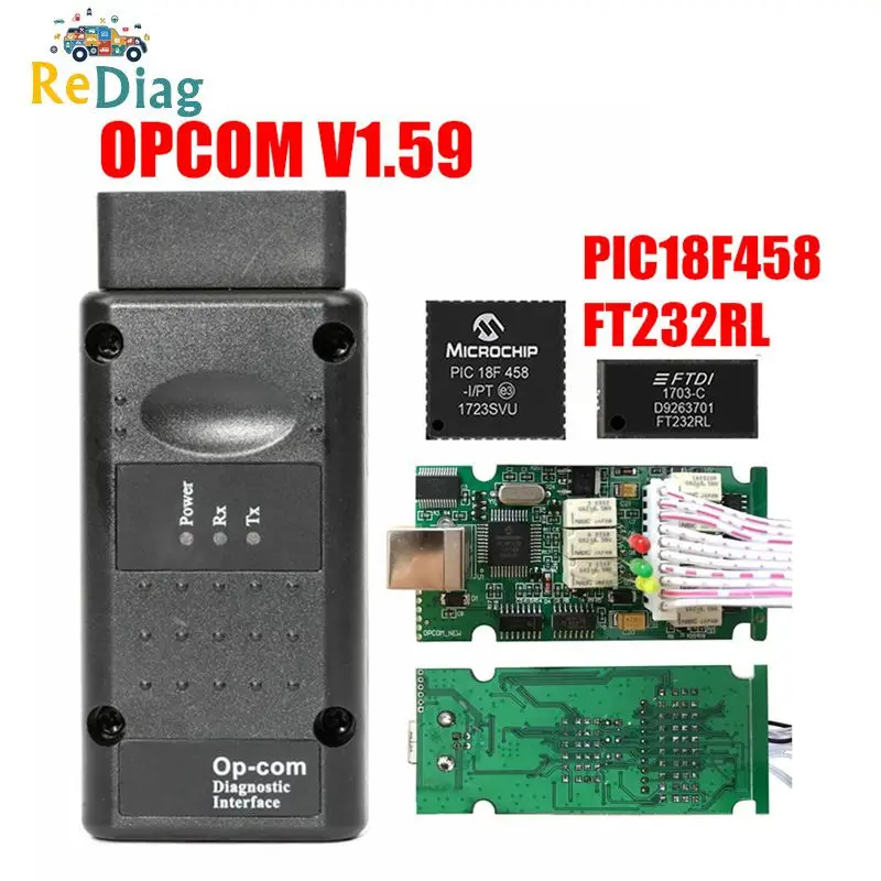 OPCOM V1.99 V1.95 V1.78 V1.70 V1.65 V1.59 OBD2 CAN BUS считыватель кодов для Opel OP COM obd2 Диагностический