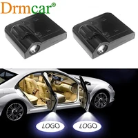 2pcs auto door logo welcome lamp for opel car accessories laser light led universal wireless projector light atmosphere lighting