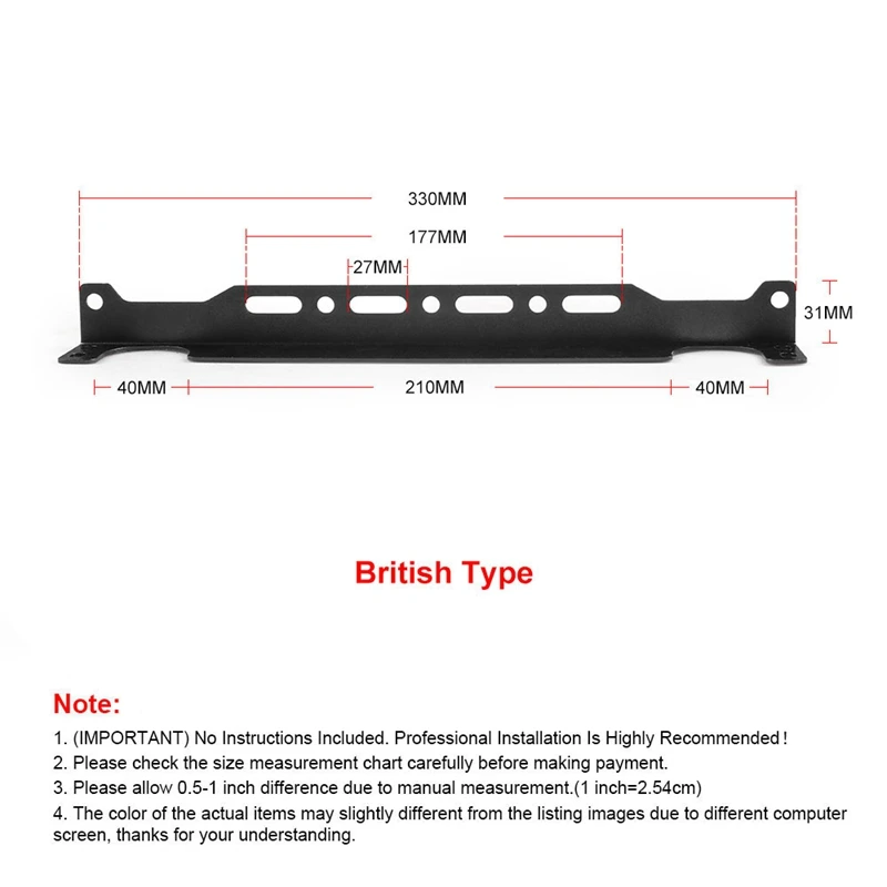 Universal Engine Oil Cooler Mounting Bracket Kit British Type Black Car Modification Parts | Автомобили и мотоциклы