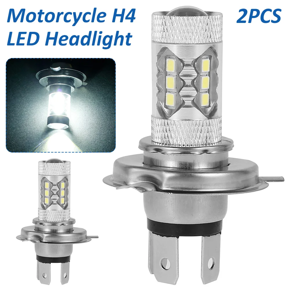 

Светодиодсветодиодный противотуманные фары H4, 2 шт., передние противотуманные светильник ры 12 В, 80 Вт, 6000K, лм, передние противотуманные фары ...