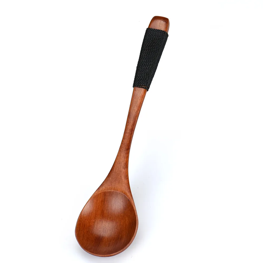 

14cm Wooden Spoon Bamboo Kitchen Cooking Utensil Tool Wood Soup Teaspoon Catering Spoon For Kicthen New Arrive Hot Sale