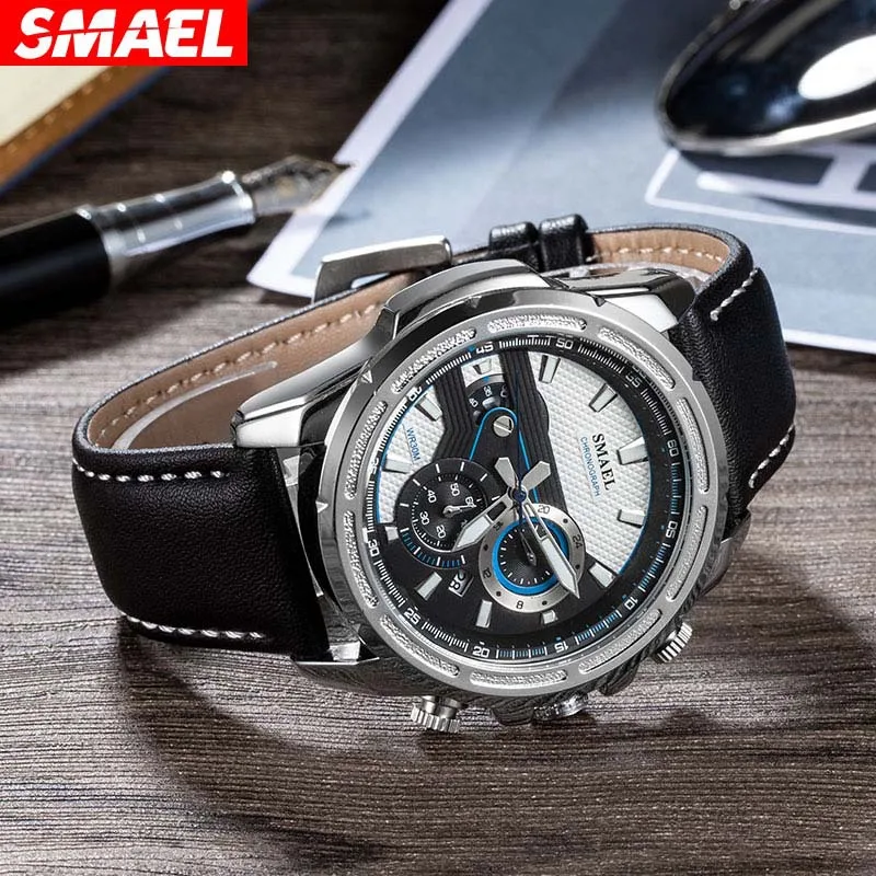 

Strap Men's Fashion Luminous Watch Calendar Waterproof Quartz Watch simple watch 2021