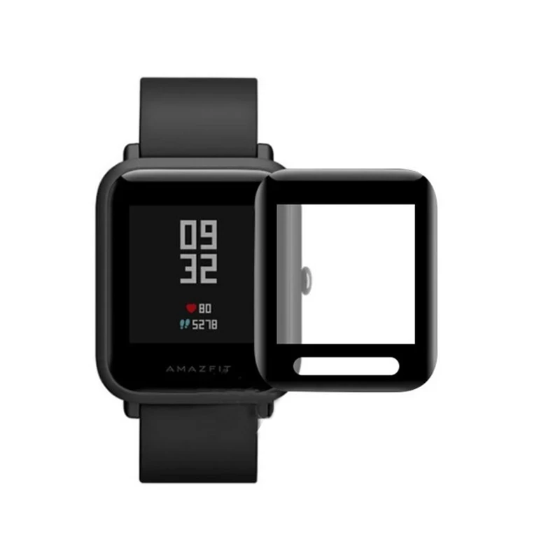 

PMMA Screen Protector Full Cover for Huami Amazfit Bip Lite S 3D Smart Watch Protective Film
