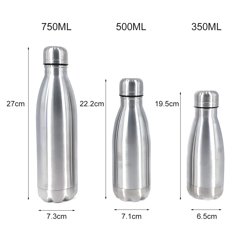 Бутылка для воды из нержавеющей стали Спортивная бутылка Cola прочная