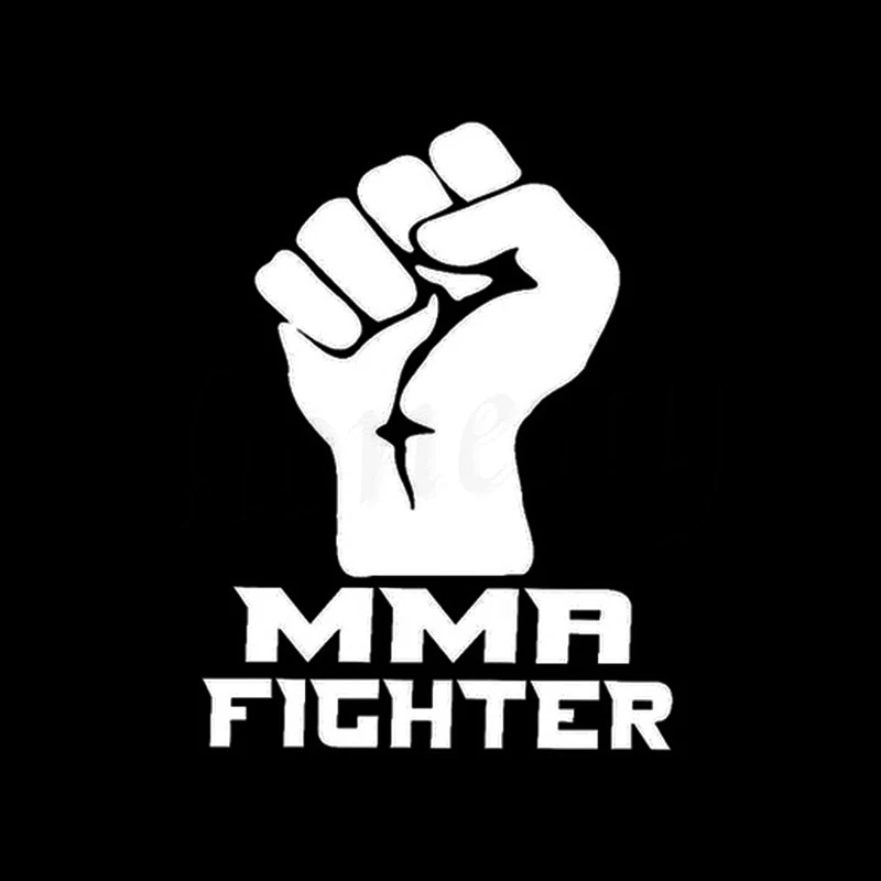 Наклейка на окно MMA Fighter Стайлинг автомобиля наклейка в виде кулака аксессуары |