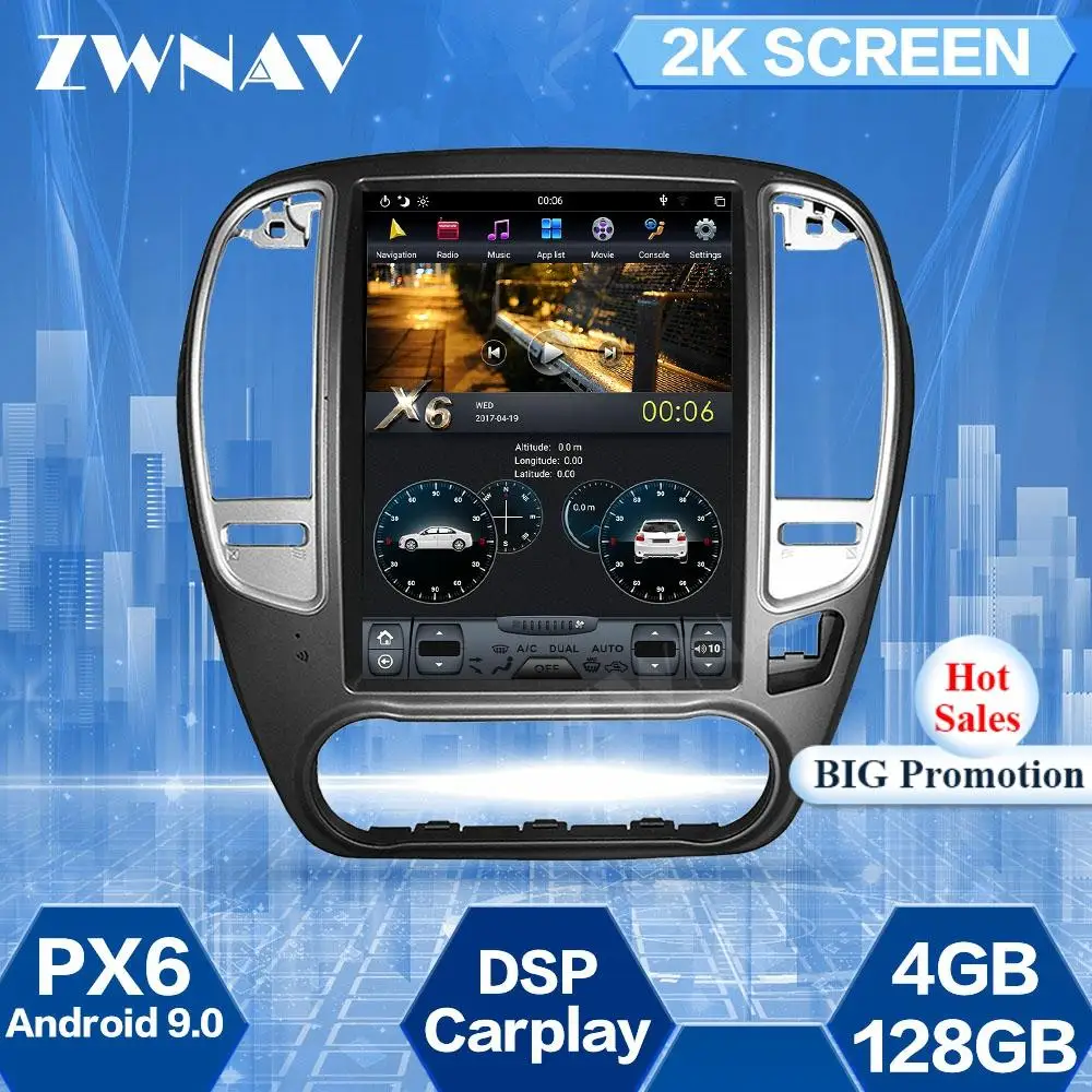 

128GB Tesla Screen For NISSAN SYLPHY 2005 2006 2007 2008 2009-2012 Android 9.0 Car Multimedia Player GPS Navigation Radio Stereo
