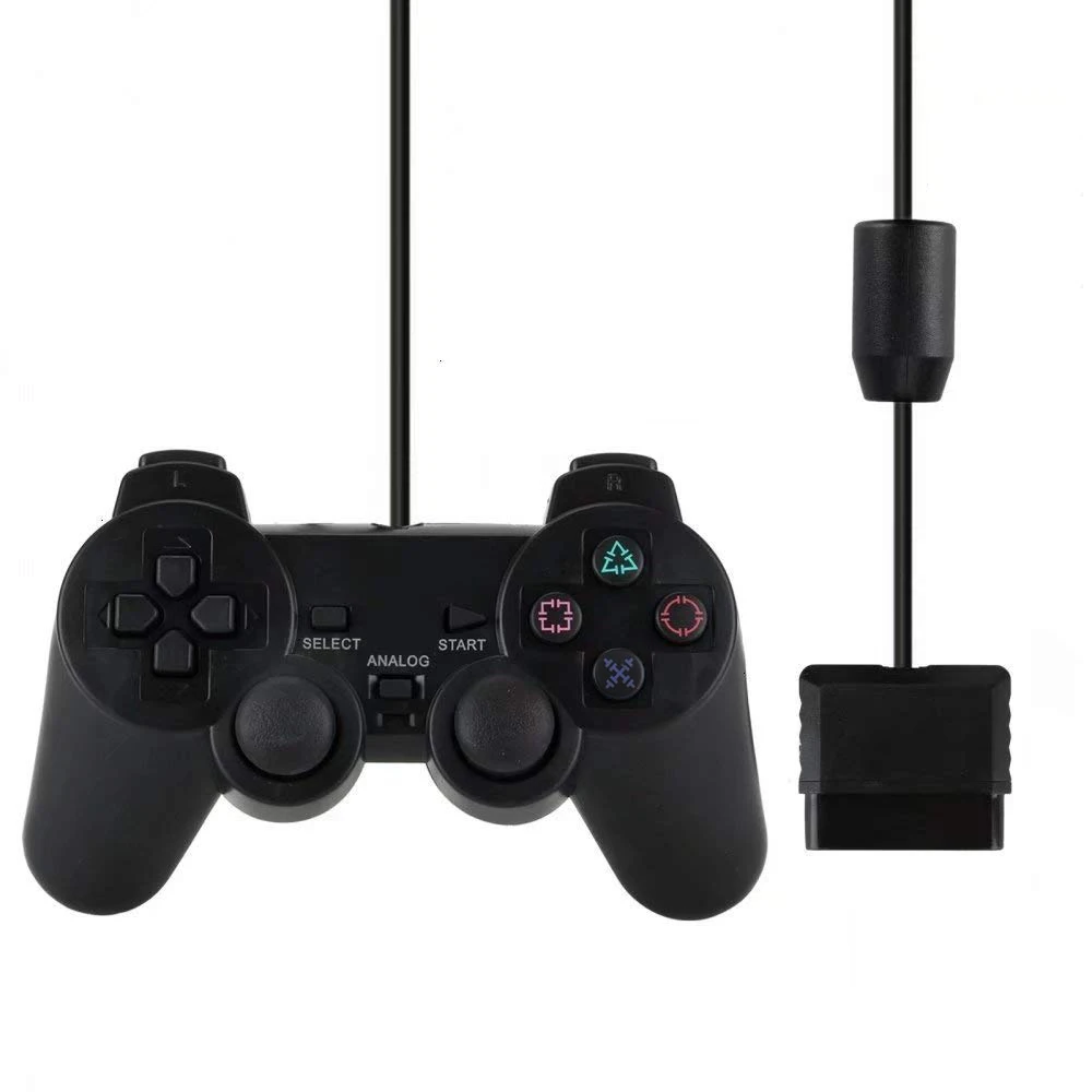 Проводной геймпад для Sony PS2 контроллер Mando PS2/PS2 джойстик playstation 2 проводной USB с