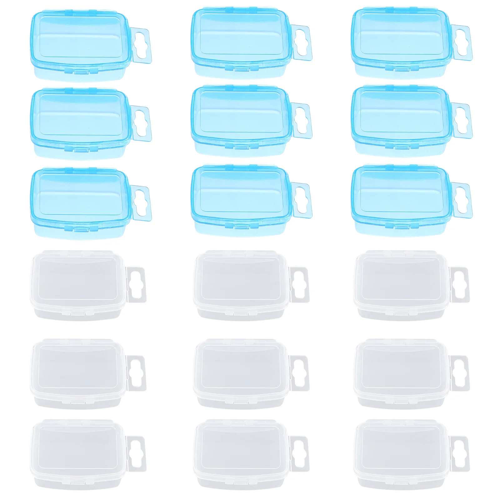 

18pcs Plastic Organizer Mini Storage Box Component Box Storage Container