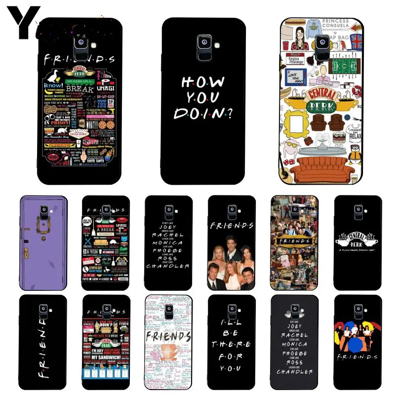 Yinuoda центральный чехол для телефона с изображением кофе ТВ шоу друзей Samsung Galaxy A7 A50