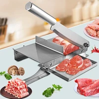 9 5 inch vegetable cutting machine household manual meat slicer frozen food slicer beef meat cutting machine kitchen slicing