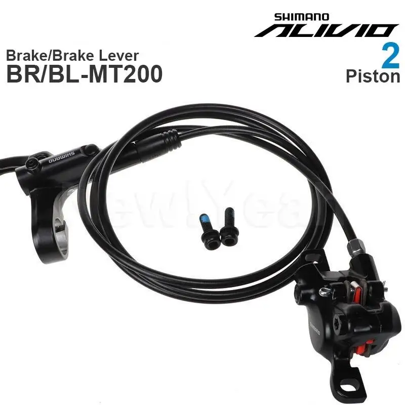 Shimano ALIVIO M3100 MT200 Hydraulic DISC brake Groupset Brake Lever and 2-Piston Caliper with Hose | Спорт и развлечения