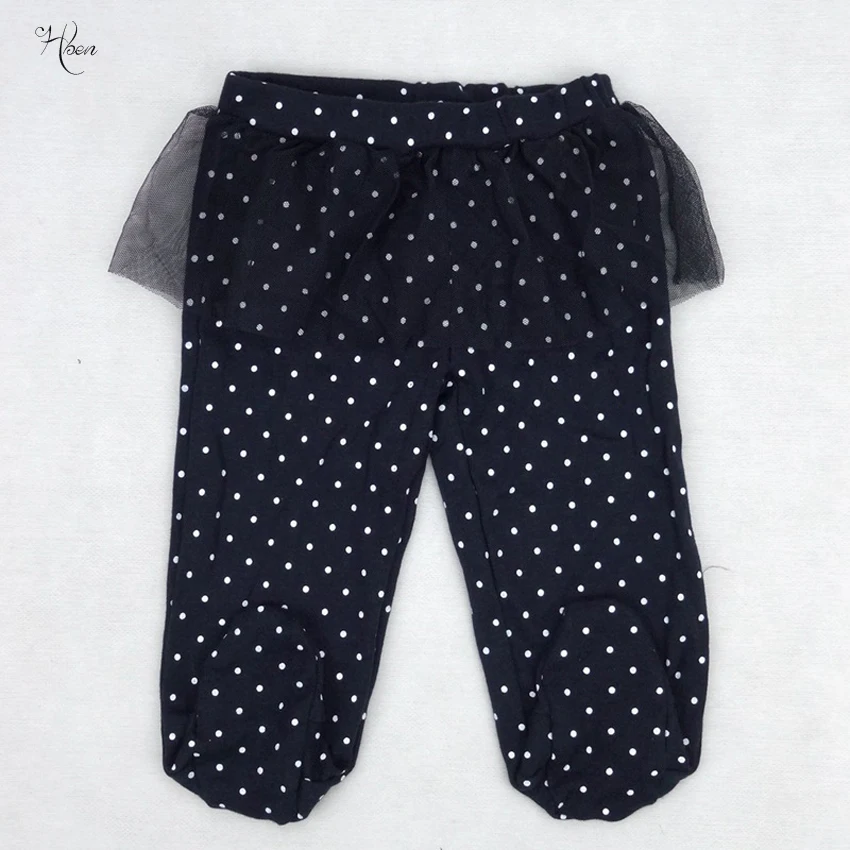 Брюки одежда брюки кюлоты из 100% хлопка с завязками для ног Детские повседневные