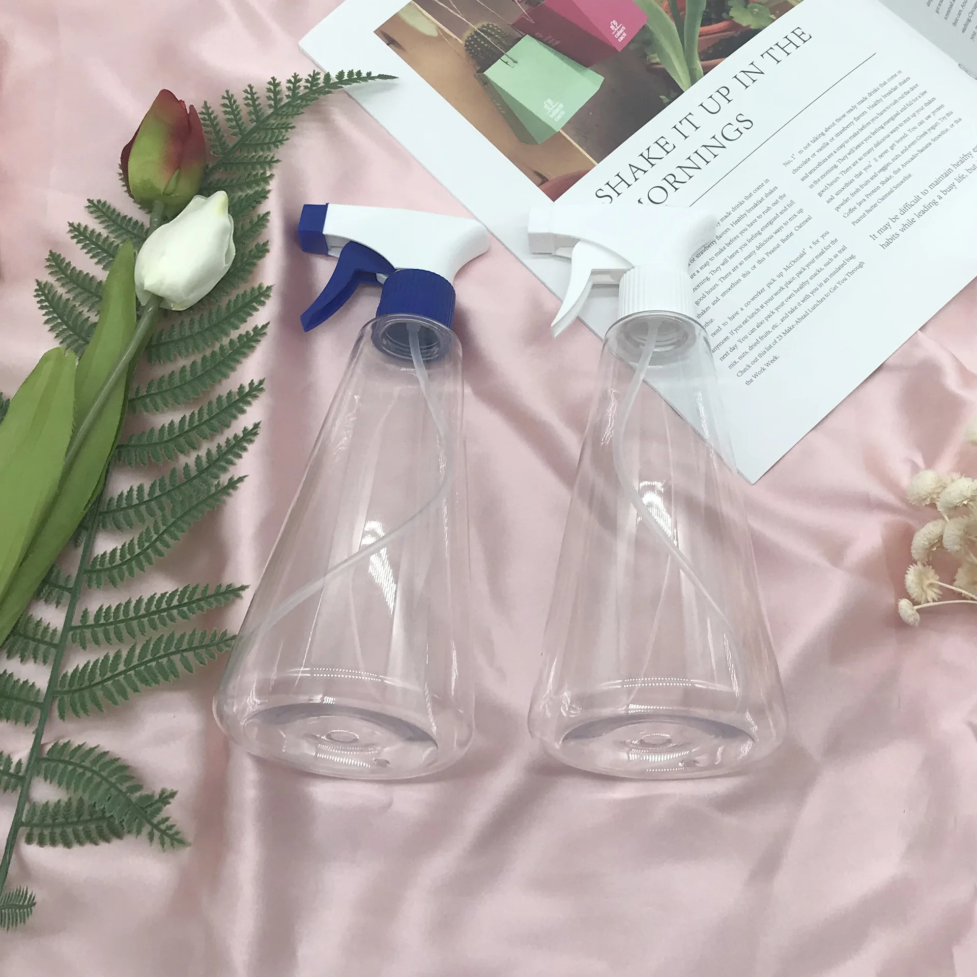 

50pcs 500ml spray bottle pet disinfection water bottle