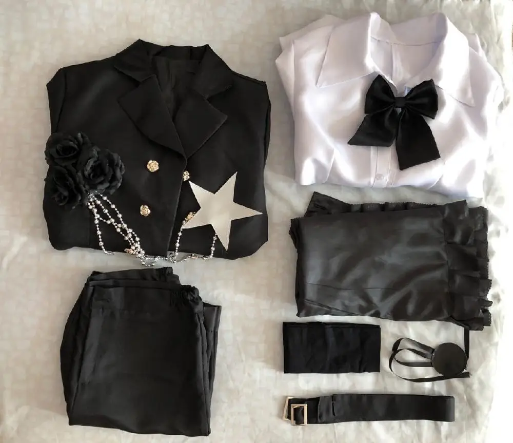Japan Anime Black Butler Ciel Phantomhive Suit Outfit Cosplay Costume | Тематическая одежда и униформа