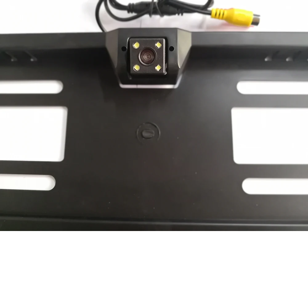 Автомобильная рамка для номерного знака ЕС HD камера заднего вида с ночным