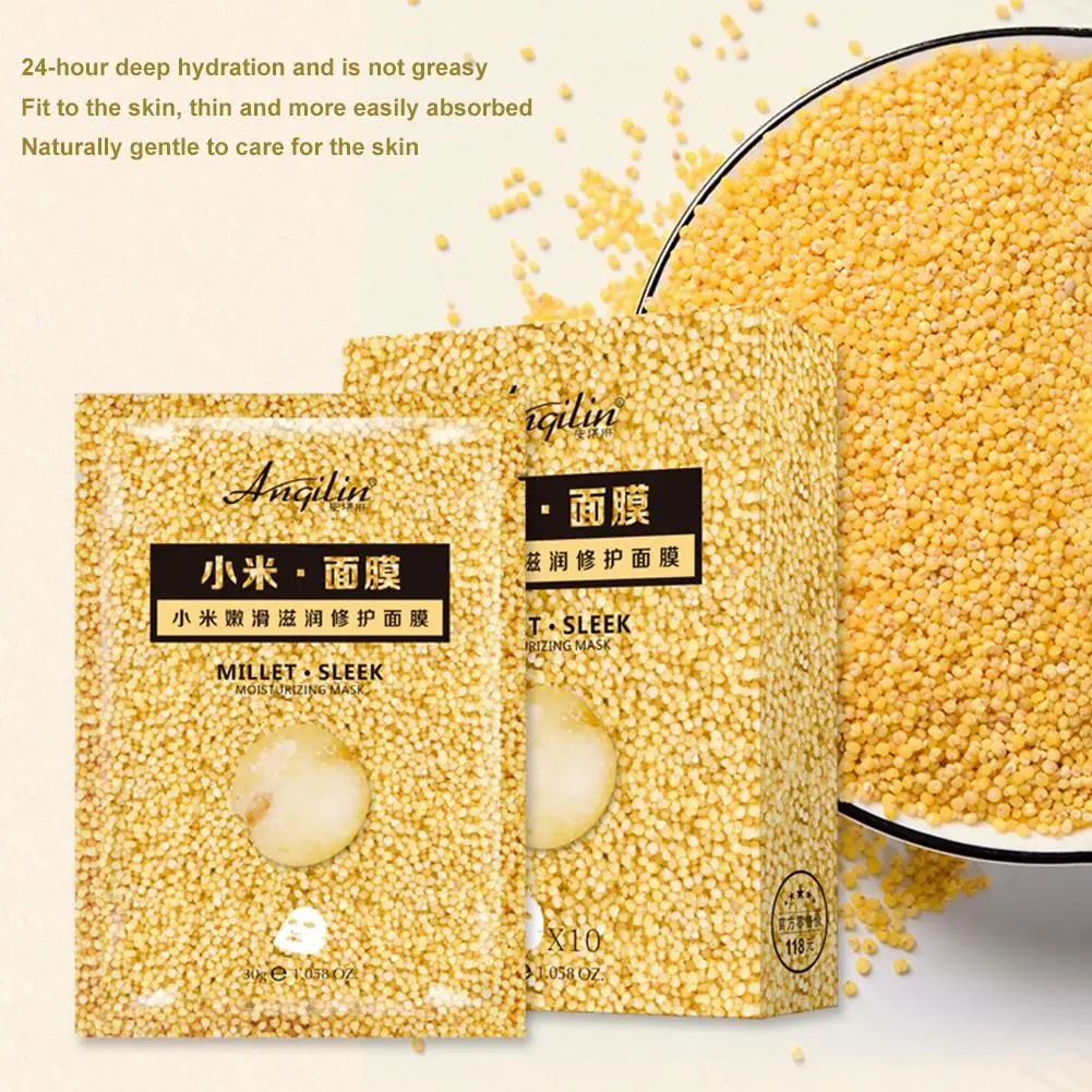 

Face Moisturizing Mask Oil-Control Whitening Mask with Care Essence for Improving Whelk and Acne